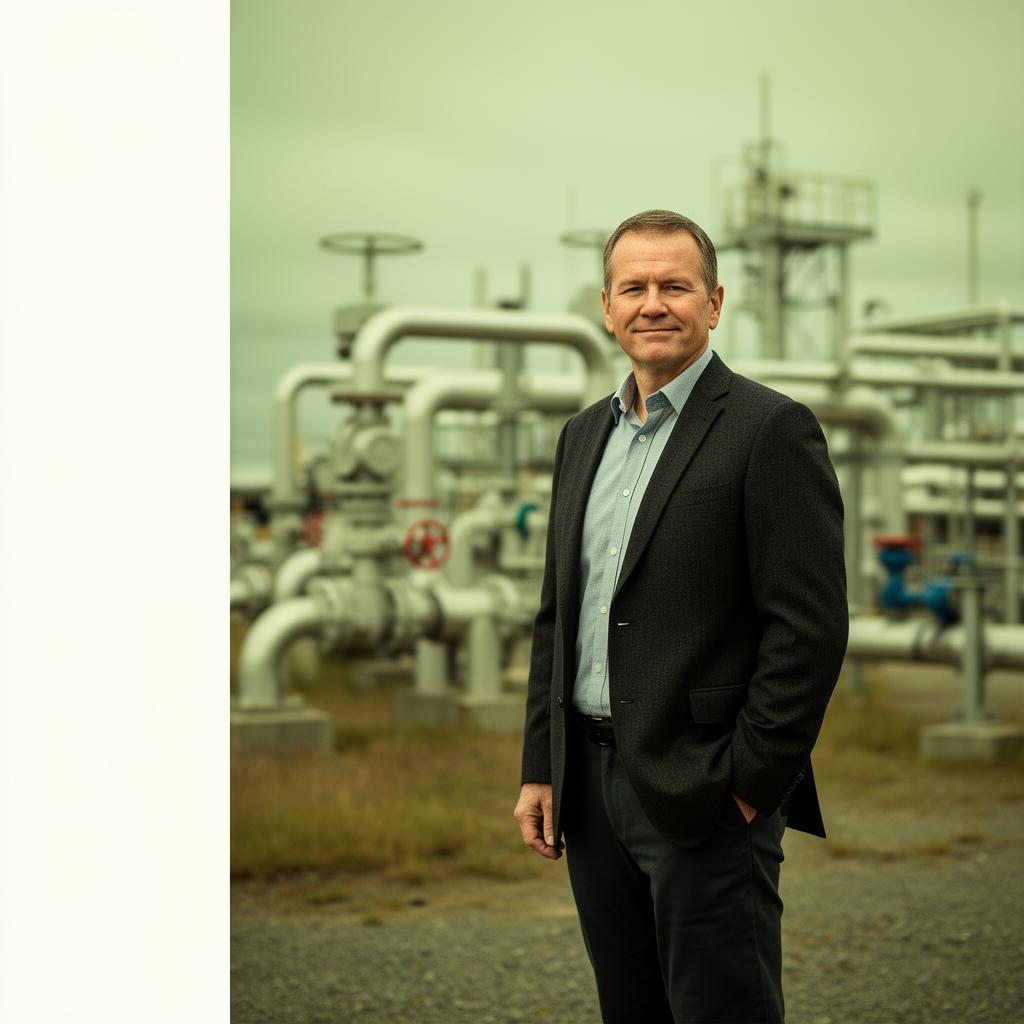 Wade Scott on a Western Canadian energy facility